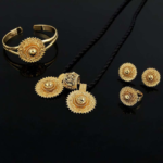 Habesha Goud Kleur Munt Hanger Ketting Sieraden - Image 3