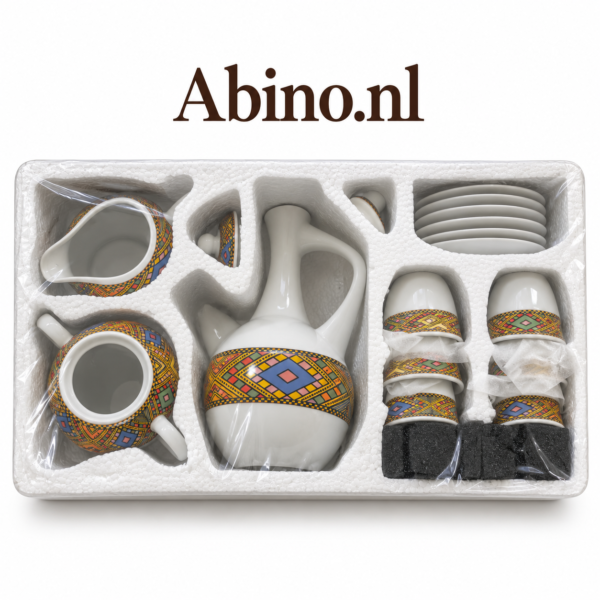 23 - pc Traditional coffee set habesha